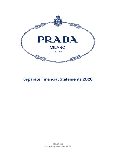 Thumbnail Prada Financial Statement 2020