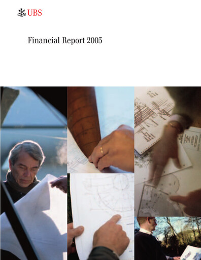 Thumbnail UBS Financial Statement 2003