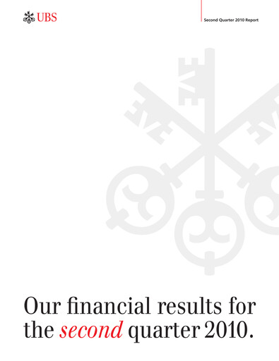 Thumbnail UBS Quarterly Report 2010-q2