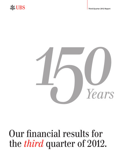Thumbnail UBS Quarterly Report 2012-q3