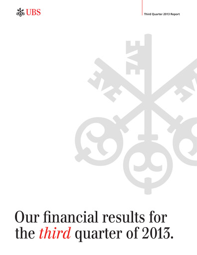 Thumbnail UBS Quarterly Report 2013-q3