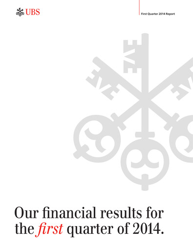 Thumbnail UBS Quarterly Report 2014-q1