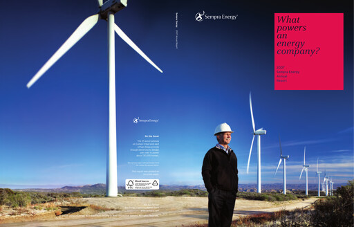 Thumbnail Sempra Annual Report 2007