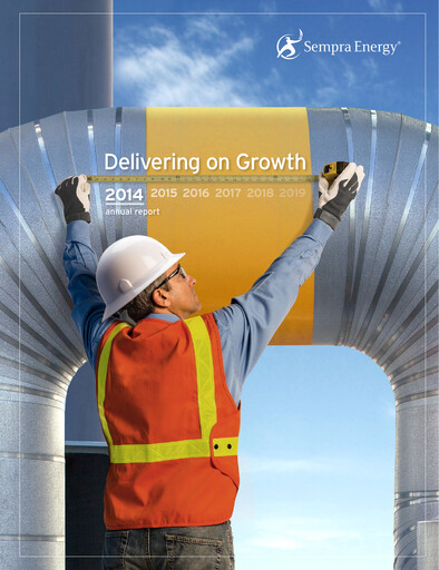Thumbnail Sempra Annual Report 2014