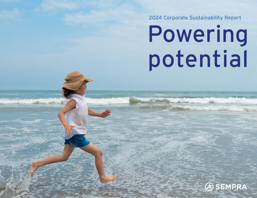 Thumbnail Sempra Sustainability Report 2024