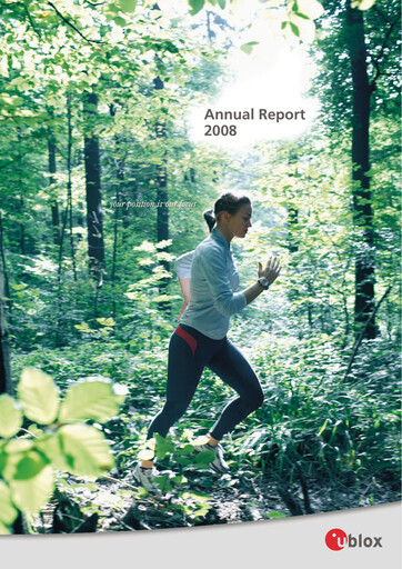 Thumbnail u-blox
 Annual Report 2008