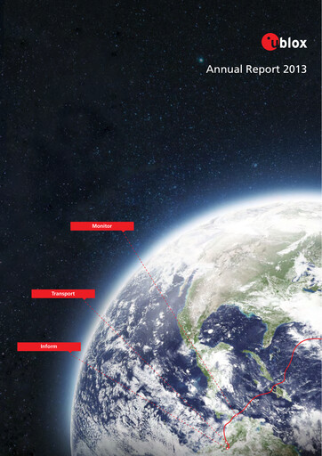 Thumbnail u-blox
 Annual Report 2013