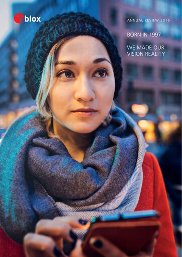 Thumbnail u-blox
 Annual Report 2016