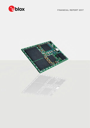 Thumbnail u-blox
 Annual Report 2017