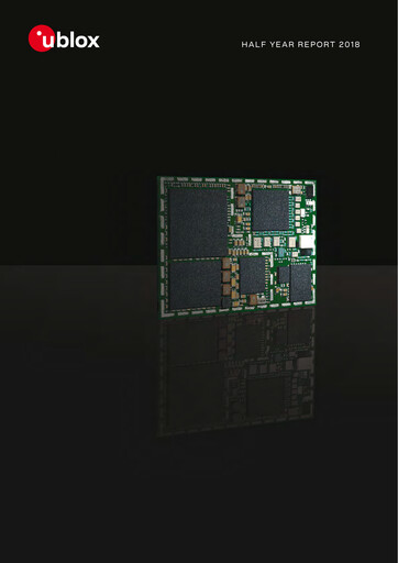 Thumbnail u-blox
 Half-year Report 2018-h1