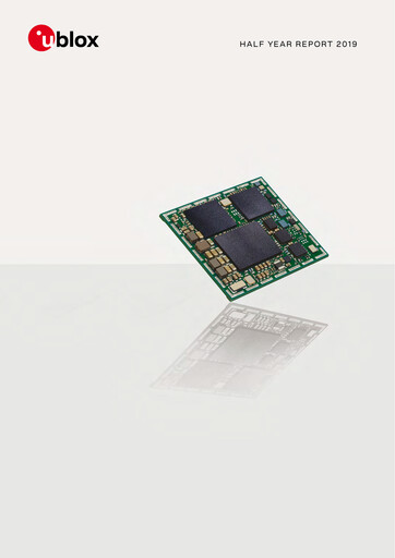 Thumbnail u-blox
 Half-year Report 2019-h1