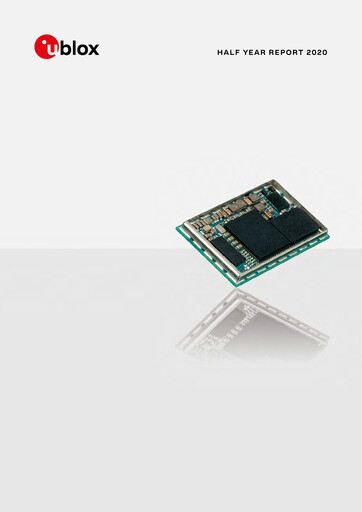 Thumbnail u-blox
 Half-year Report 2020-h1