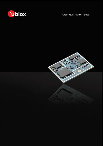 Thumbnail u-blox
 Half-year Report 2022-h1