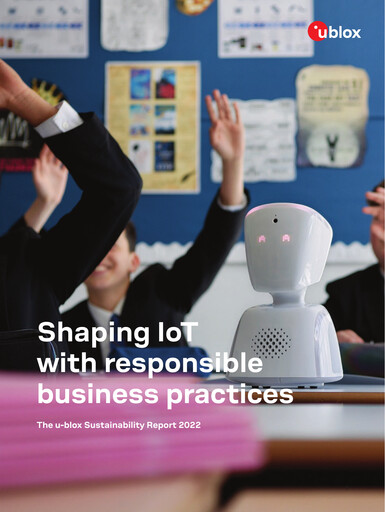 Thumbnail u-blox
 Sustainability Report 2022