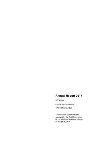 Thumbnail VEON Annual Report 2017