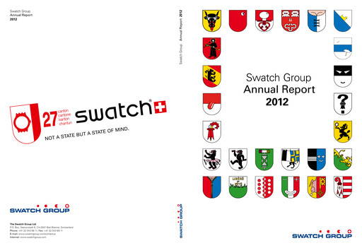 Thumbnail Swatch Annual Report 2012