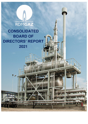 Thumbnail Romgaz Annual Report 2021