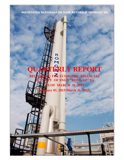 Thumbnail Romgaz Quarterly Report 2015-q1