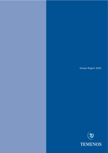 Thumbnail Temenos Annual Report 2005