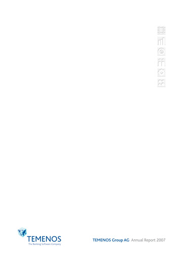 Thumbnail Temenos Annual Report 2007