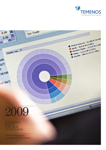 Thumbnail Temenos Annual Report 2009