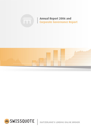 Thumbnail Swissquote Annual Report 2006