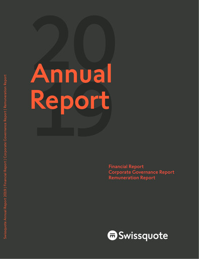 Thumbnail Swissquote Annual Report 2019