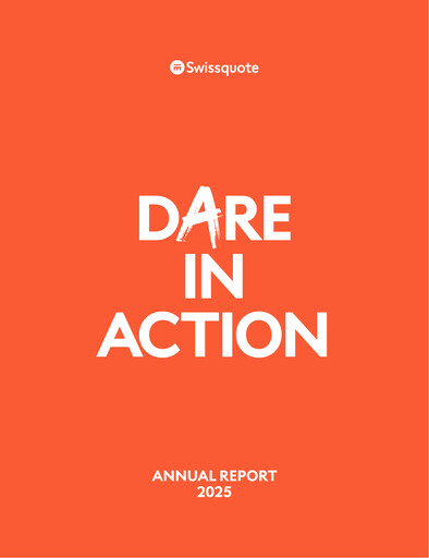 Thumbnail Swissquote Annual Report 2025