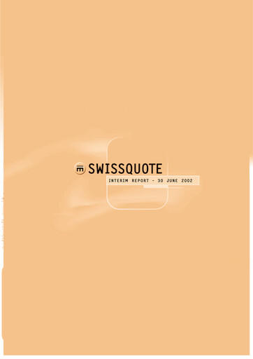 Miniature Swissquote Rapport semestriel 2002-h1