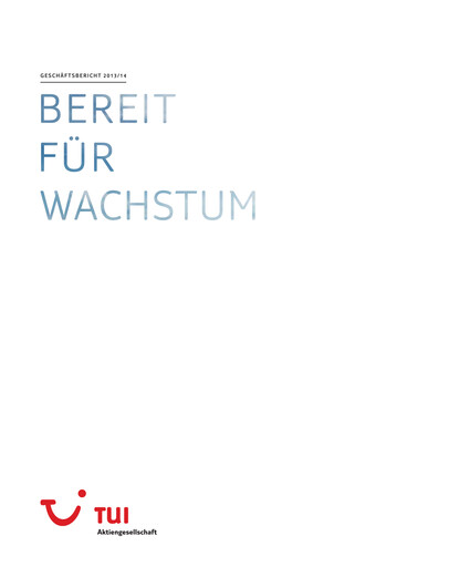 Miniature TUI Rapport annuel 2014