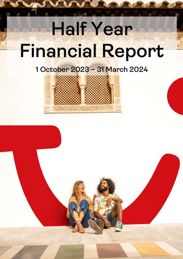 Thumbnail TUI Financial Report 2024-h1