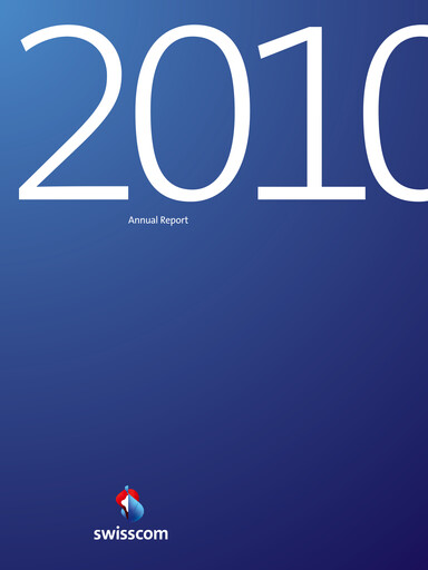 Thumbnail Swisscom Annual Report 2010
