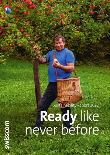 Thumbnail Swisscom Sustainability Report 2022
