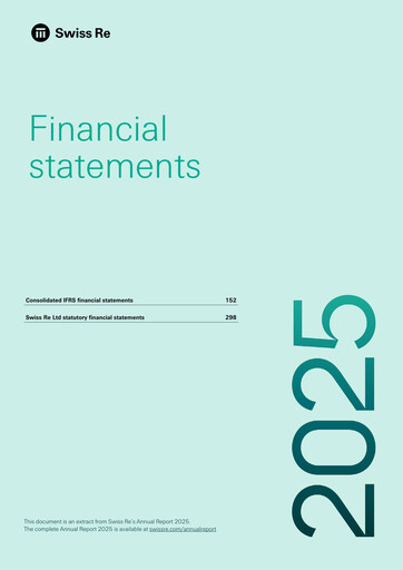 Thumbnail Swiss Re Financial Statement 2025