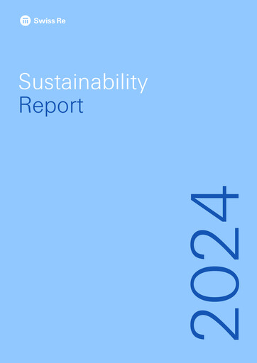 Thumbnail Swiss Re Sustainability Report 2024