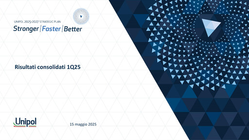 Thumbnail Unipol Assicurazioni Quarterly Report 2025-q1
