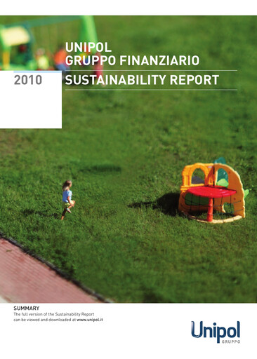 Thumbnail Unipol Assicurazioni Sustainability Report 2010