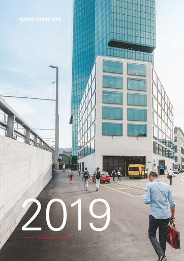 Thumbnail Swiss Prime Site Annual Report 2019