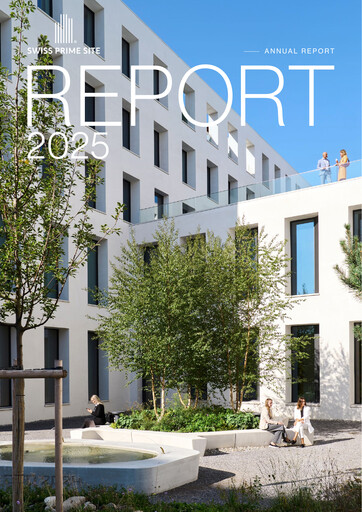 Thumbnail Swiss Prime Site Annual Report 2025