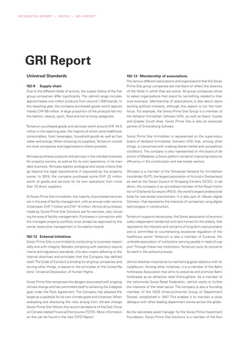 Thumbnail Swiss Prime Site ESG Report 2019