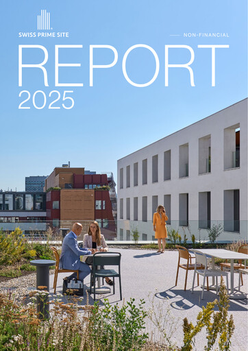 Thumbnail Swiss Prime Site ESG Report 2025