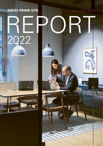 Thumbnail Swiss Prime Site Half-year Report 2022-h1