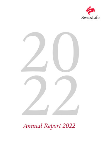 Thumbnail Swiss Life
 Annual Report 2022