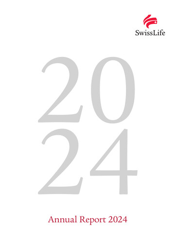 Thumbnail Swiss Life
 Annual Report 2024