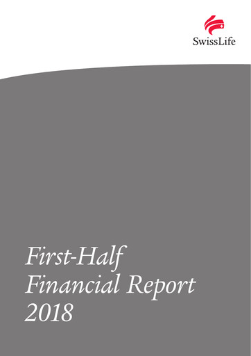 Thumbnail Swiss Life
 Half-year Report 2018-h1