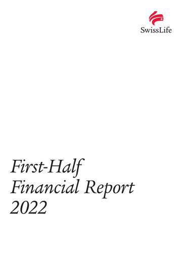 Thumbnail Swiss Life
 Half-year Report 2022-h1
