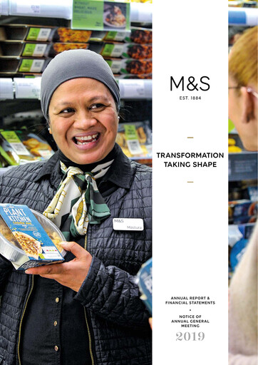 Thumbnail Marks & Spencer Annual Report 2019