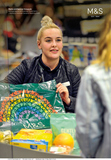 Thumbnail Marks & Spencer Annual Report 2020