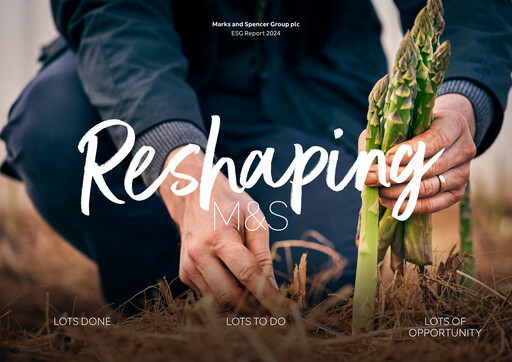 Thumbnail Marks & Spencer ESG Report 2024