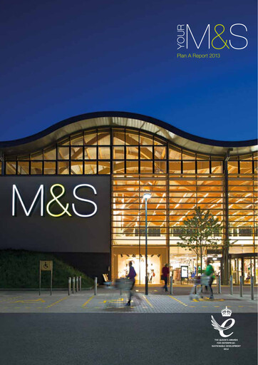 Thumbnail Marks & Spencer Sustainability Report 2013